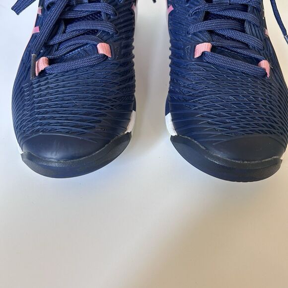 ASICS Womens Solution Speed FF 2 Tennis Shoes 1042A136 Size 7.5 Blue Pink - Picture 8 of 11